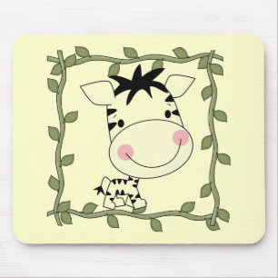 Baby Zebra T-shirts and Gifts Mouse Mat