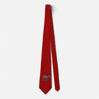 Baby Zebra Tie (Red)