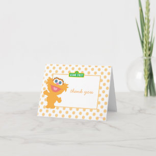 Baby Zoey Birthday Thank You