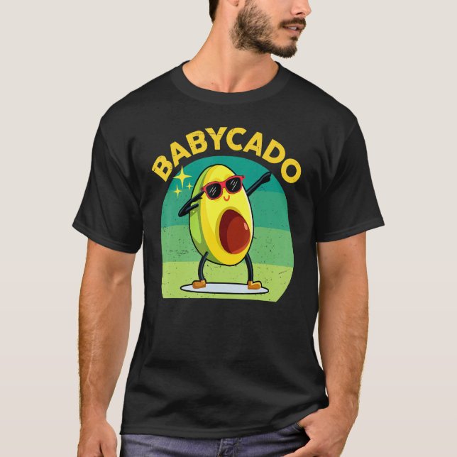 Babycado Dabbing Avocado  Kid Men Women Avocado Co T-Shirt (Front)