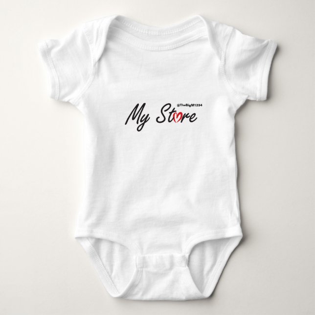 babyclothes  baby bodysuit (Front)