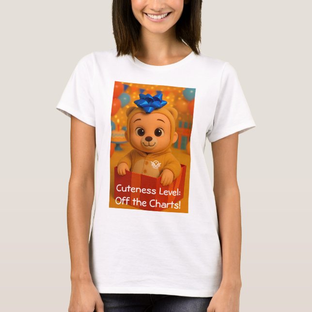 babyJoy Series 4 #12 Cuteness Level Off The Charts T-Shirt (Front)