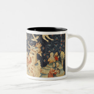 Babylon Invaded by Demons Two-Tone Coffee Mug