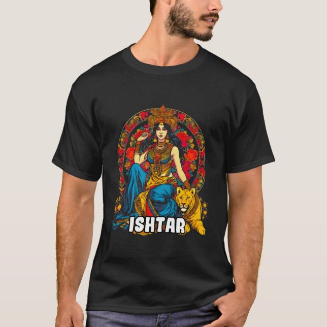 Babylonian Mythology Ishtar T-Shirt (Front)