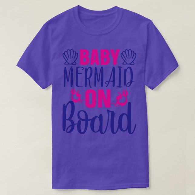 BabyMermaidonBoard T-Shirt (Design Front)