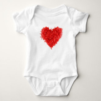 BabyOnesie|FluffyRedHeart Baby Bodysuit