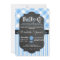 BabyQ BBQ Couples Baby Boy Shower invitation