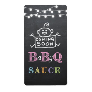 babyq sauce label / babyq sticker