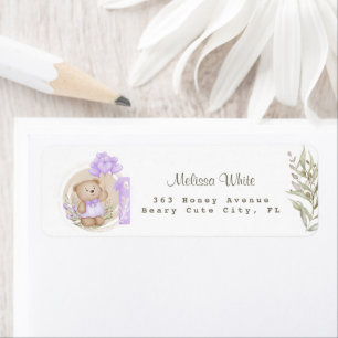 Baby's 1st Birthday Return Address labels