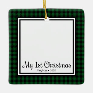 Baby's 1st Christmas Ceramic Ornament