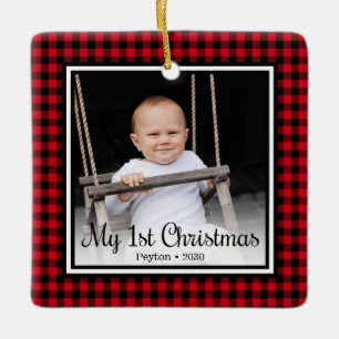 Baby's 1st Christmas Ceramic Ornament