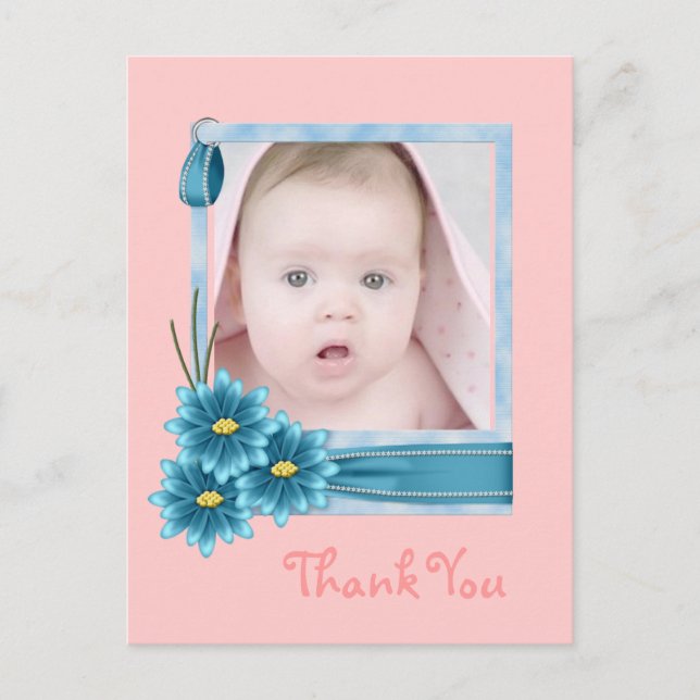 Babys 1st Christmas new  Baby Photo Postcard (Front)