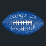 baby's 1st football by dalDesignNZ American Football<br><div class="desc">...  made with love x</div>