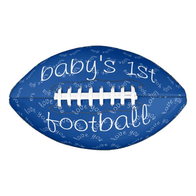 baby's 1st football by dalDesignNZ American Football (Front)