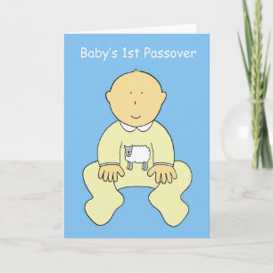 Baby's 1st Passover Card