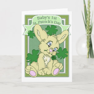 Baby's 1st St. Patrick's Day Card