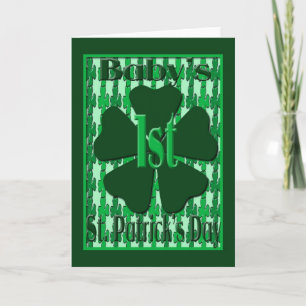 Baby's 1st St. Patrick's Day Card