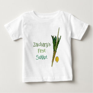 Baby's 1st Sukkot Personalised Baby T-Shirt