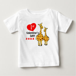 Baby's 1st Valentines Day Baby T-Shirt