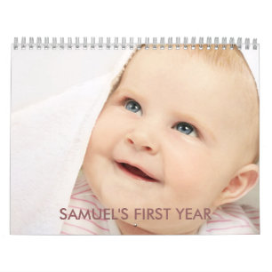 Baby's 1st Year Timeline Photo Calendar