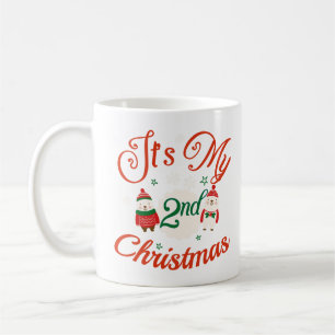 Baby's 2nd Christmas Toddler T-shirt Coffee Mug
