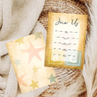 Baby's Birthday Party Fill In the Blank Invitation