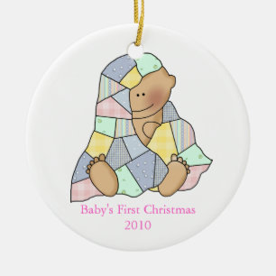 Baby's Blanket First Christmas ornament
