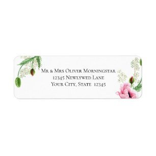 Baby's Breath and Pretty Pink Poppies