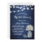 Babys Breath Rustic Navy Blue Lights Bridal Shower