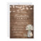 Baby's Breath Rustic String Light Graduation Party