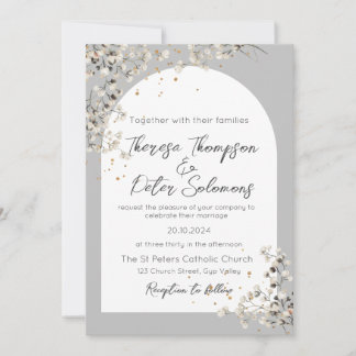 Baby's Breath Wedding Invitation