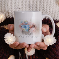Baby's Elegant First Christmas Hand-Lettered Photo