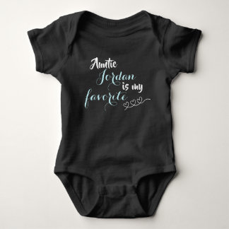 Baby's Favourite Aunt Baby Bodysuit