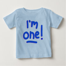 BABY'S FIRST BIRTHDAY - "I'M ONE!"