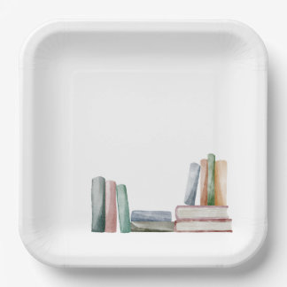 Baby's First Book Club Paper Plate