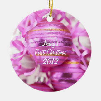 Baby's First Christimas Ceramic Tree Decoration