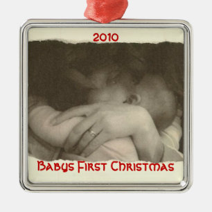 Babys First Christmas, 2010 Metal Tree Decoration