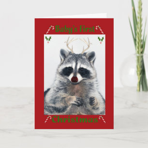 babys first christmas 5 holiday card