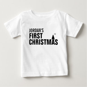 Baby's First Christmas Baby T-Shirt