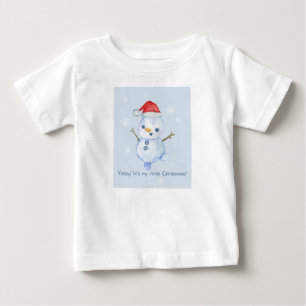 Baby's first Christmas Baby T-Shirt