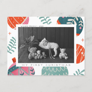 Baby's First Christmas Card