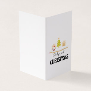 Baby's First Christmas Card