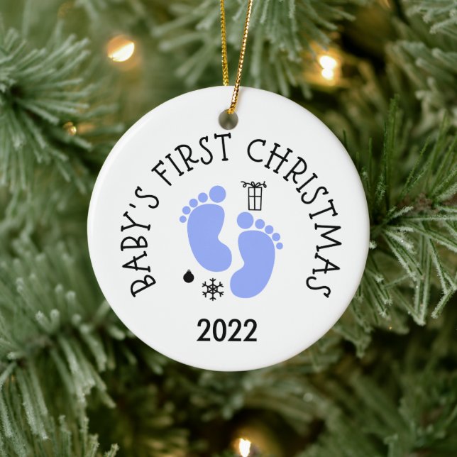 Baby's First Christmas Ceramic Tree Decoration (Tree)