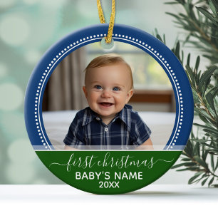 Babys First Christmas Ceramic Tree Decoration