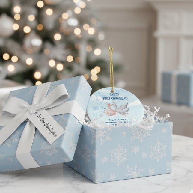 Baby's First Christmas Ceramic Tree Decoration (Creator Uploaded)