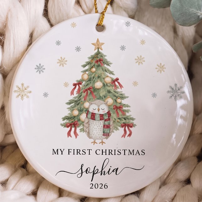 Baby's First Christmas Ceramic Tree Decoration (Creator Uploaded)