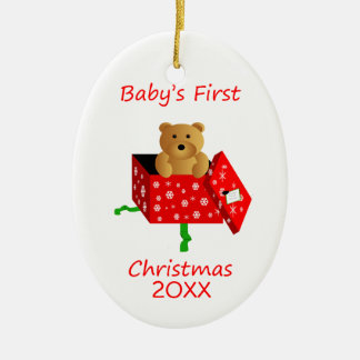 Baby's First Christmas Ceramic Tree Decoration