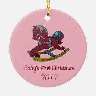 Baby's First Christmas Ceramic Tree Decoration