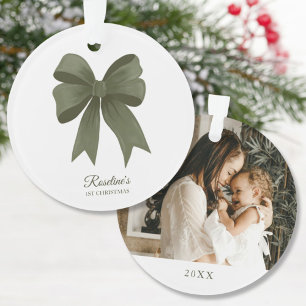 Baby's First Christmas Gift for New Mom Ornament