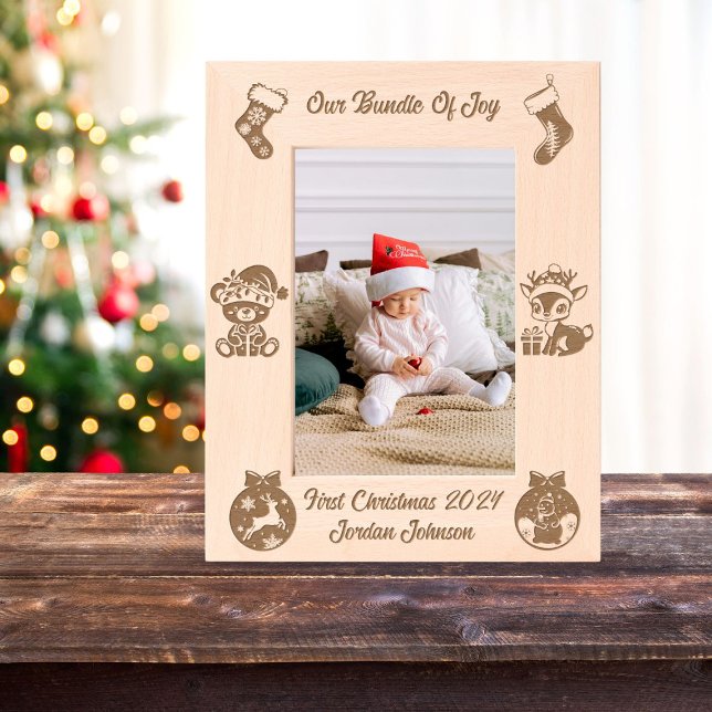 Baby's First Christmas Laser Etched (Creator Uploaded)